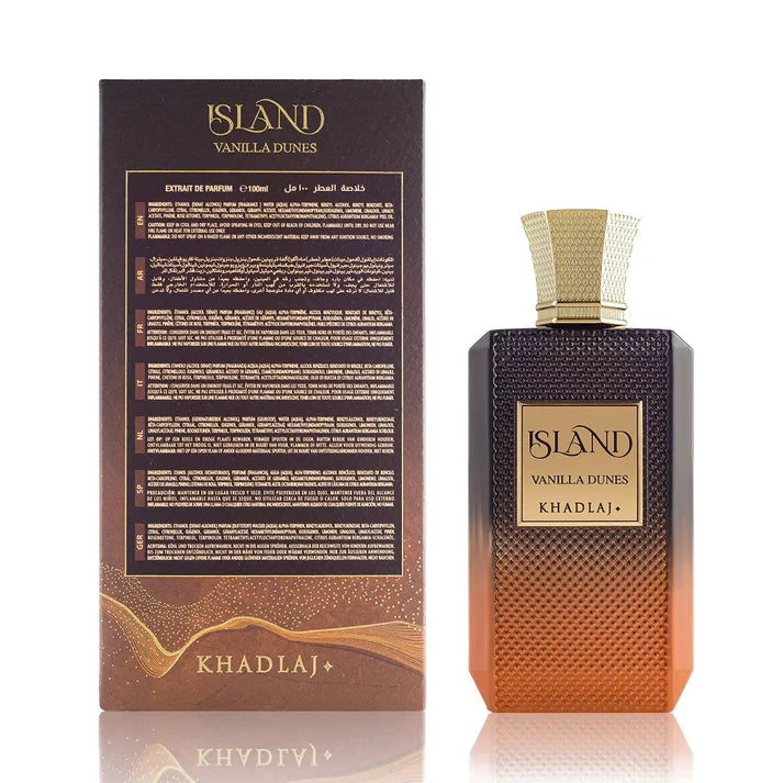 Island Vanilla Dunes Extrait De Parfum 100ml By Khadlaj