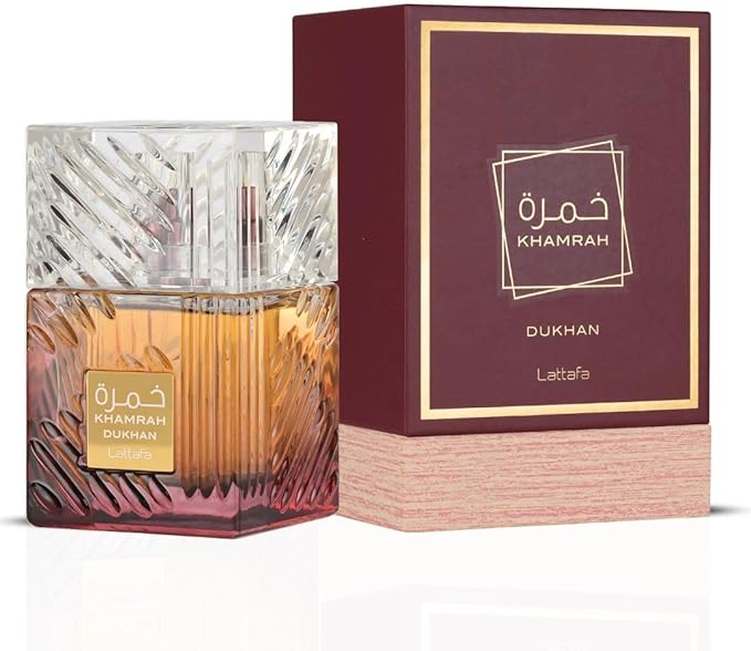 Lattafa Khamrah Dukhan Perfume 100ml EDP l Unisex Fragrance