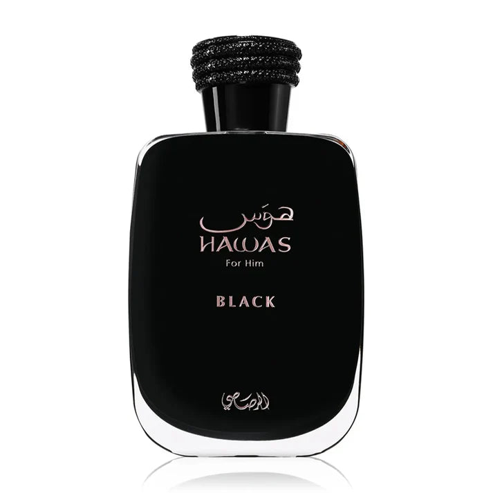 Hawas Black For Him Perfume 100ml EDP Rasasi