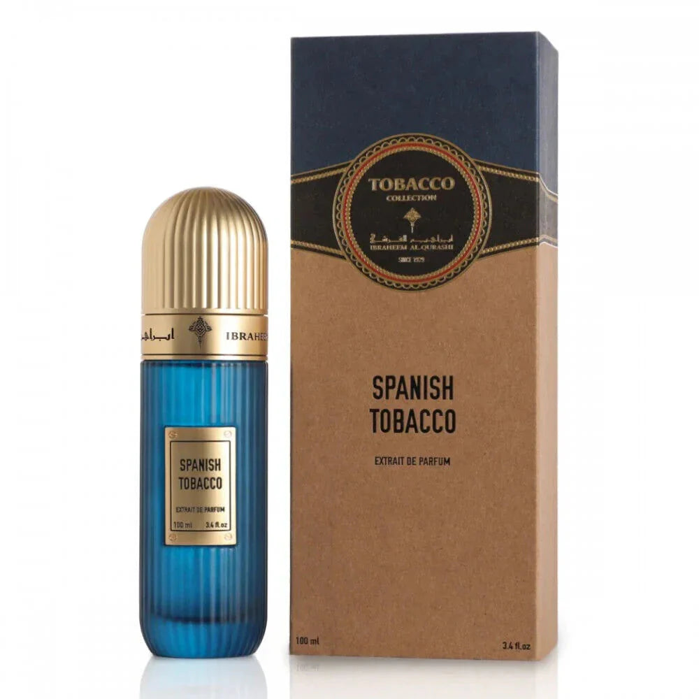 Spanish Tobacco Perfume 100ml Extrait Ibrahim Al Qurashi